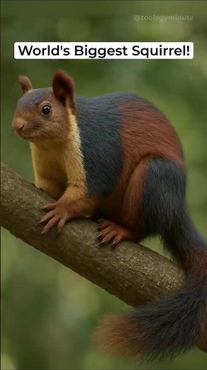 World’s BIGGEST Squirrel, Indian Giant Squirrel!