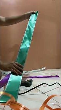 DIY Simple Making Sash At Home|| #watch How To Make Pageant Sash ||