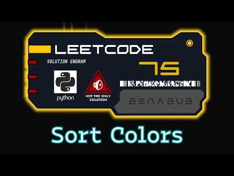 Sort Colors — LeetCode #75 | Python Algorithm Visualization