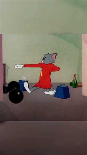 Rutina aquí abajo👇🏋️ #TomyJerry 🐱🐭 #seriesclásicas Descubre más en #boing #shorts