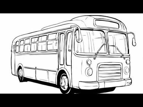 🎯 How to Draw a Neoplan Alsa Bus 🚌 | Hand-Painted Long-Distance Coach Step by Step