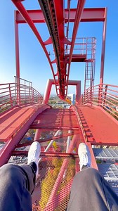 Knott’s ICONIC Silver Bullet! 🔥 Do you think it’s overrated or under appreciated? 🫡🎢 🎥: National Coasters® Coaster Name: #SilverBullet • Park Name: #KnottsBerryFarm • Fun Fact: On November 5, 2004, Knott’s Berry Farm launched a “First Rider Auction” in which people from anywhere in the world would bid against each other in order to be one of the first public riders on Silver Bullet. The highest bid was $200, and a total of $1643 was raised with all the money going to the Speech & Language De