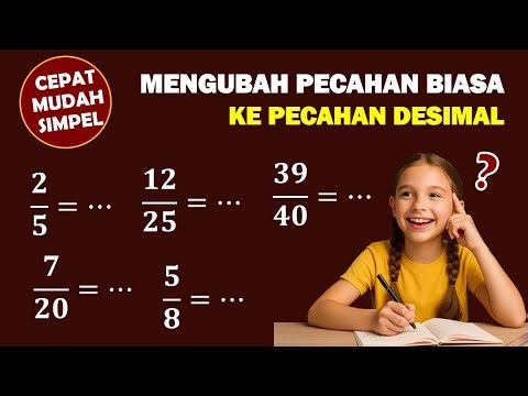 HOW TO CONVERT FRACTIONS TO DECIMAL FRACTIONS _ Converting various types of Fractions.