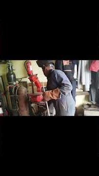 Fabricating a replacement Cage for on a Nut Crushing Machine