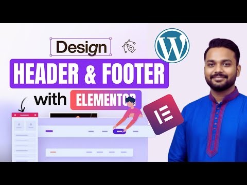 How to Create Custom Header and Footer in Elementor