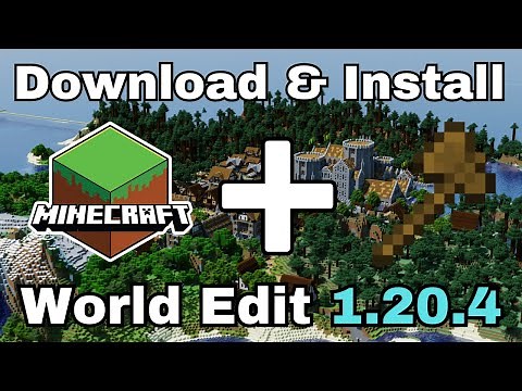 How To Download & Install World Edit In Minecraft 1.20.4