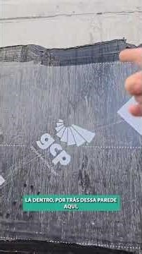 Aplicação da Manta Bituthene