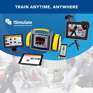 We've got the tools, you've got the skills. Train remotely, in-person—anytime, anywhere. REALITi Pro gives you access to our entire training suite, including CPR feedback, video debrief & your choice of 5 premium screens. Utilize the premium screens familiar to you, including these monitors and many more. For more information, call 1-518-261-1700 or visit https://okt.to/GEHfvK iSimulate | EMS World - Emergency Medical Services