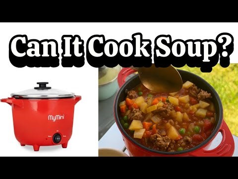 Testing the MyMini Multi-Cooker – Can It Make Vegetable Beef Soup?