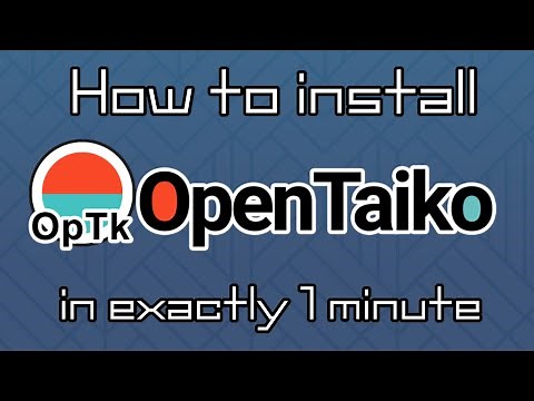 [OUTDATED] [OpTk] How to Install OpenTaiko (in 1 minute!)