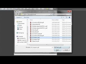 Nuance eCopy PDF Pro Office - Document Comparison (English)