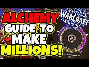 Make MILLIONS With Alchemy in Midnight WoW - Here's My Setup | Midnight Professions Guide
