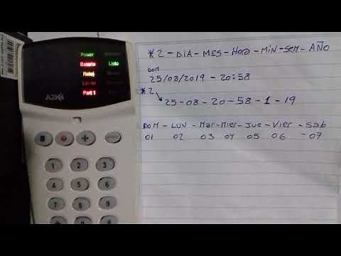 A2K4 PROGRAMAR RELOJ
