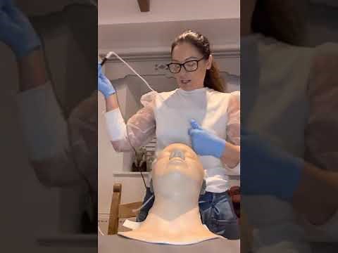 Micro-current Facial Treatment Demonstration