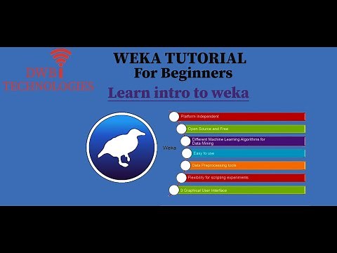 Learn intro to weka in 8 mins | Weka Tutorial
