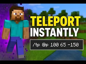 How to Teleport in Minecraft (Fast Tutorial for Bedrock, Java, Mobile & Console)
