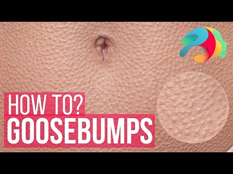 Daz Studio | How to GooseBumps for skin? | Tutorial