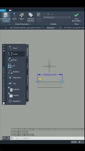 Create Window Dynamic Block in AutoCAD--2D Diagram in AutoCAD#autocadtips #Shorts YTube#shortsviral