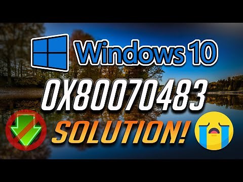 How to Fix Windows Update Error 0x80070483 in Windows 10 [Tutorial] 2025