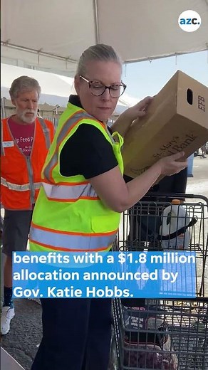 Arizona Gov Katie Hobbs makes $1 8 million available as food stamp funding runs out