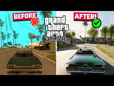 How to Install GTA San Andreas Graphics Mod (Low-End PC | 2GB RAM)