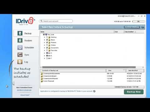 How to Schedule Your First Backup with IDrive