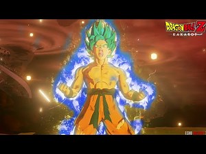 Dragon Ball Z: Kakarot - Super Saiyan God & Super Saiyan Blue Goku Gameplay! Mods