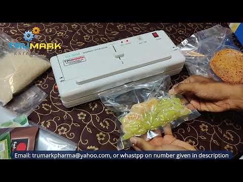 multipurpose vacuum sealer - vacuum packing machine- food saver machine how to use it
