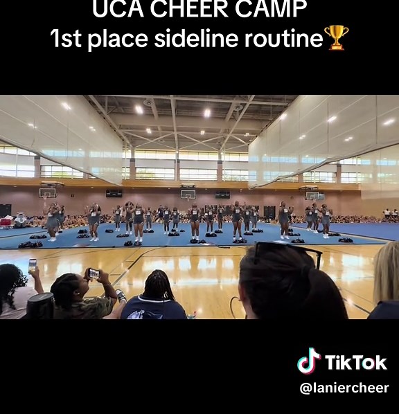 1st Place Sideline Routine at UCA Cheer Camp
