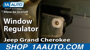 How to Replace Window Regulator 2000-04 Jeep Grand Cherokee