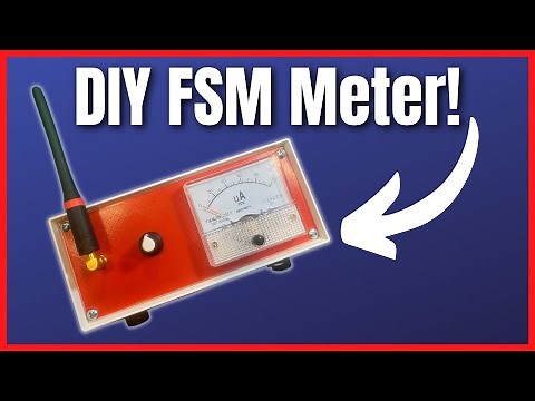 Build an AMAZING Field Strength Meter for Ham Radio!