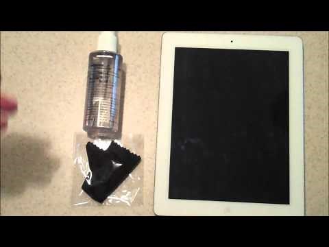 How to Clean a Tablet Touch Screen