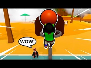 BALDI AND PIGGY INSANE DUNKING COMPETITION in HUMAN FALL FLAT