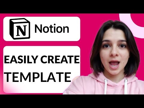 How To Create Notion Template | Step-by-Step Beginner Guide