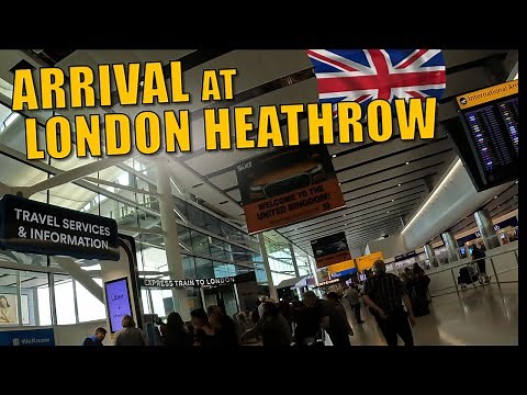 ⭐Your Virtual Arrival at LONDON HEATHROW AIRPORT, Terminal 2 (United)