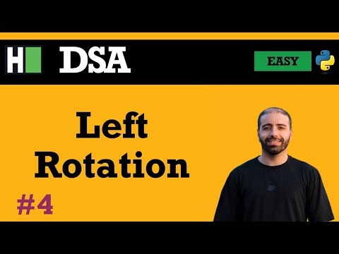 Left Rotation - HackerRank #dsa Solution #4 | Python
