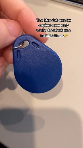 Facts: the blue fob can be copied once only🔑 while the black one - several times💯 #key #fob #canada #usa