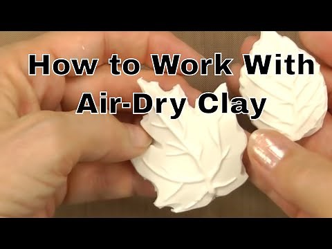 How to Work With Air-Dry Clay | an Annie's Tutorial