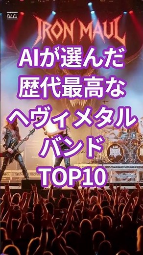 AI-selected Top 10 Heavy Metal Bands of All Time