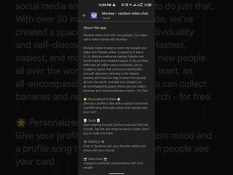 Monkey - random Video Chat Application Review 2023 || Application Information