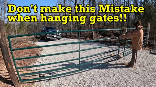 How to hang property gates the right way: Avoid this common landowner mistake