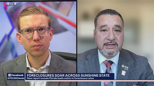 Florida leads the nation with highest foreclosure rates