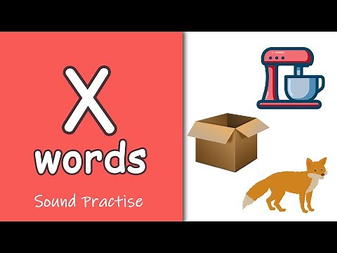 Letter x Phonics | Phonics Letter Sounds for Kids | Learning To Read