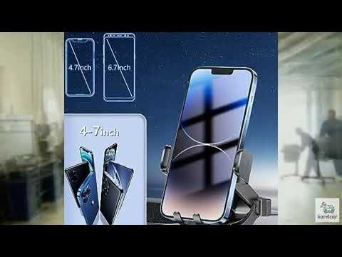 Review - Wireless Car Charger, Fast Charging Phone Holder 3 in 1 Phone Mount Auto Clampin