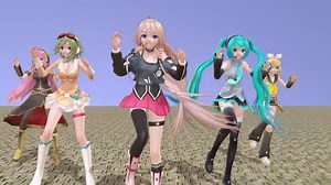 【MMD】mocumocudance出力で「一騎当千」【Tda式改変モデル】【MMDモデル配布あり】