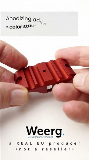 What are the 4 main advantages of anodizing on aluminium?