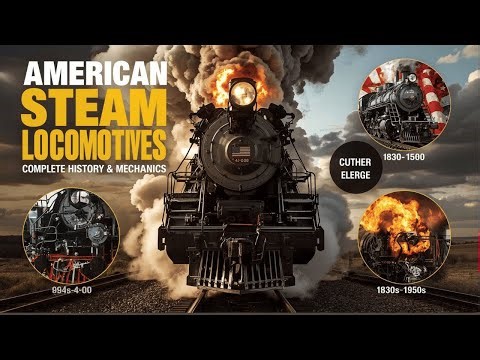 All About American Steam Locomotives | Full Documentary | 2026