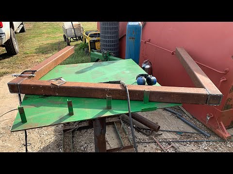 Building Hay Bale Unroller