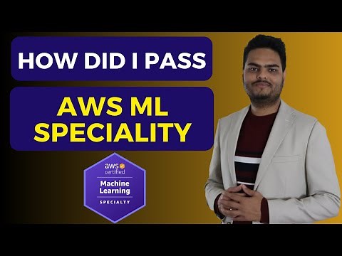 How to Pass AWS ML specialty exam | AWS machine learning specialty exam | AWS certification