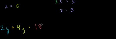 One-step division equations